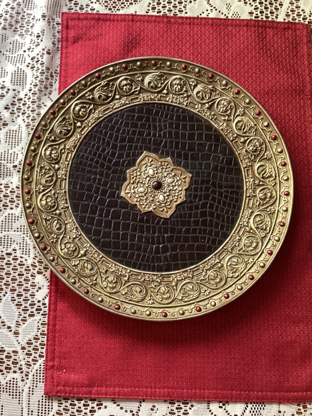 Plate decor  Medieval style  or Roman style or Greek mythology